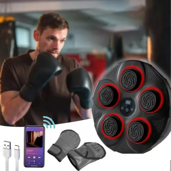 Интерактивна боксерска мета со светла и Bluetooth